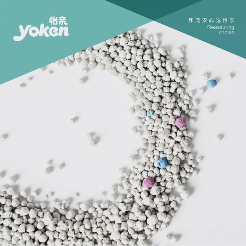 怡亲尘包邮10去味结团除臭低膨润土猫砂猫沙大包猫咪用品20斤装