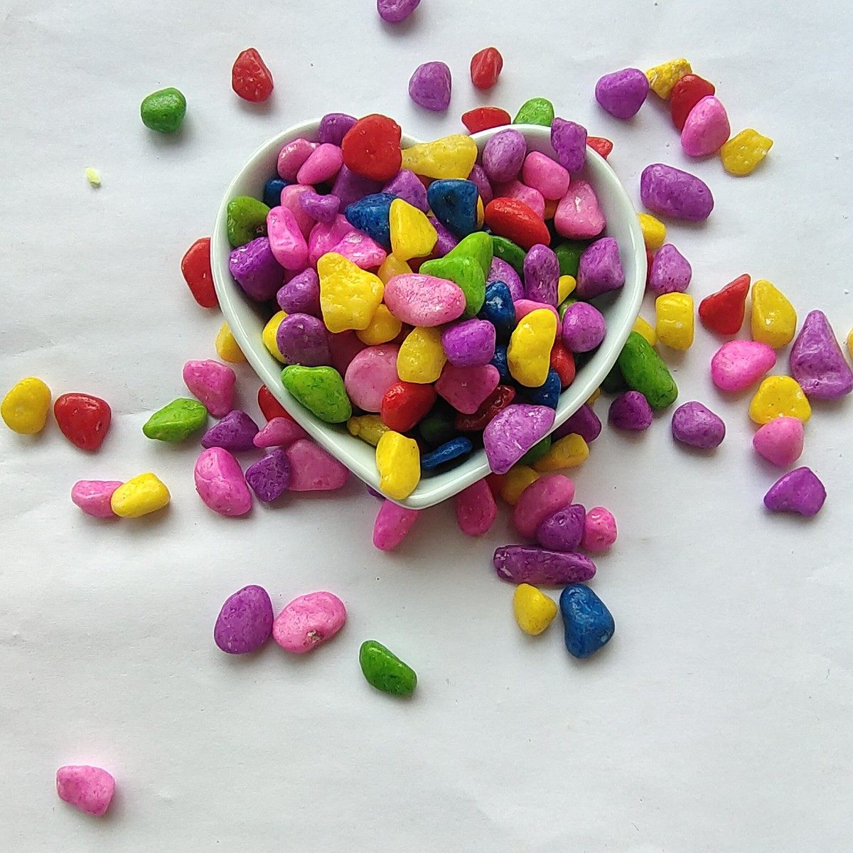 五彩石染色石子水族鱼缸造景用五彩石多肉铺面用彩色小石子,玩具/童车/益智/积木/模型,矿石探索/矿石生成玩具,淘宝优惠券,粉丝福利购,淘宝优惠卷