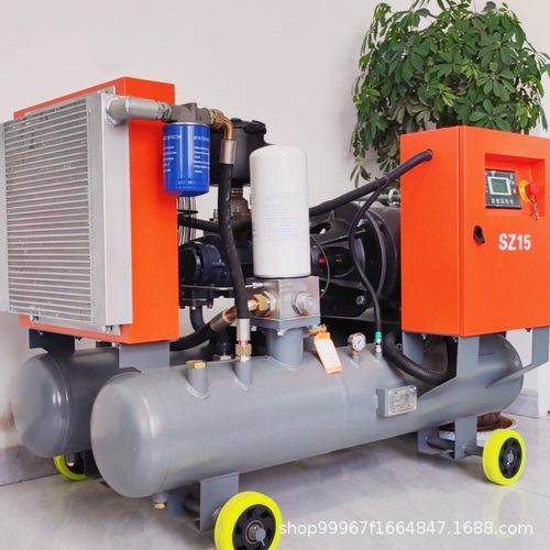 工程移动螺杆式空压机机设备用小型气磅气泵空气压缩工地生产厂家