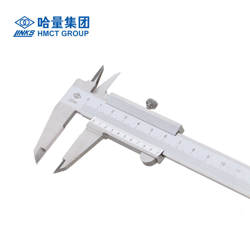 哈量游标卡尺高精度工业级机械油不锈钢碳钢优质标卡尺普卡线卡