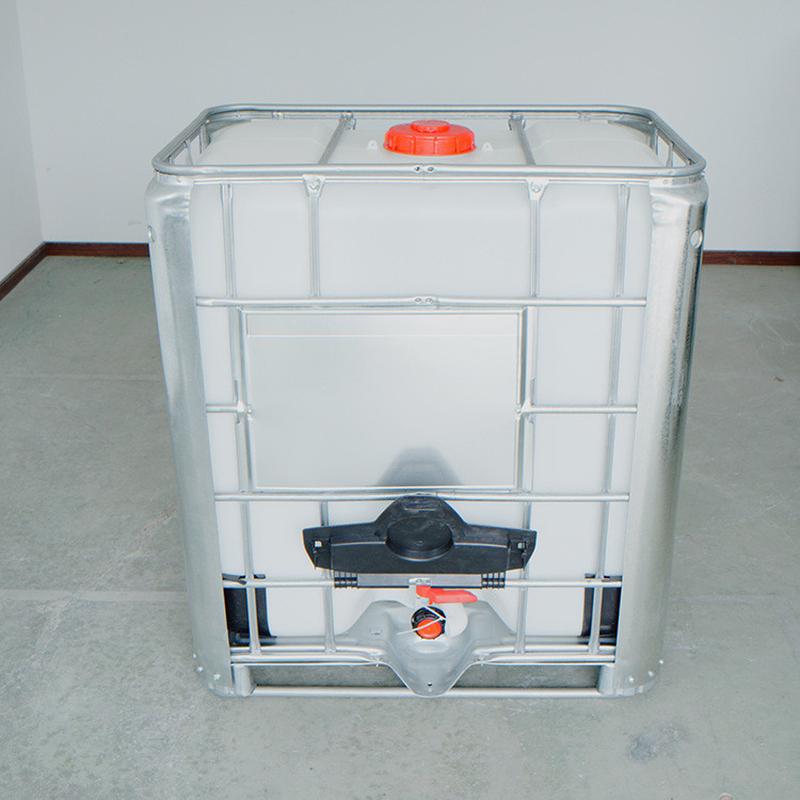 吊装吨桶500L/升塑料化工集装桶周转方桶可行吊加固柴油塑料吨桶