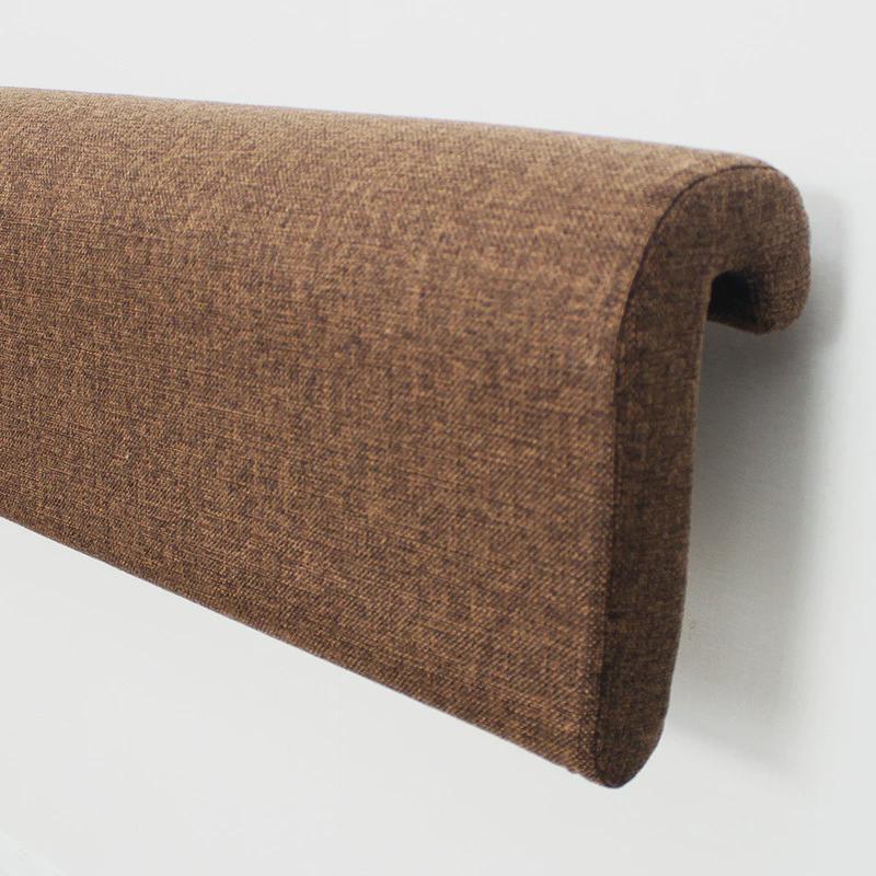 学生床头靠背大学生宿舍靠垫单人靠枕U形挂钩款铁艺床大靠垫寝室