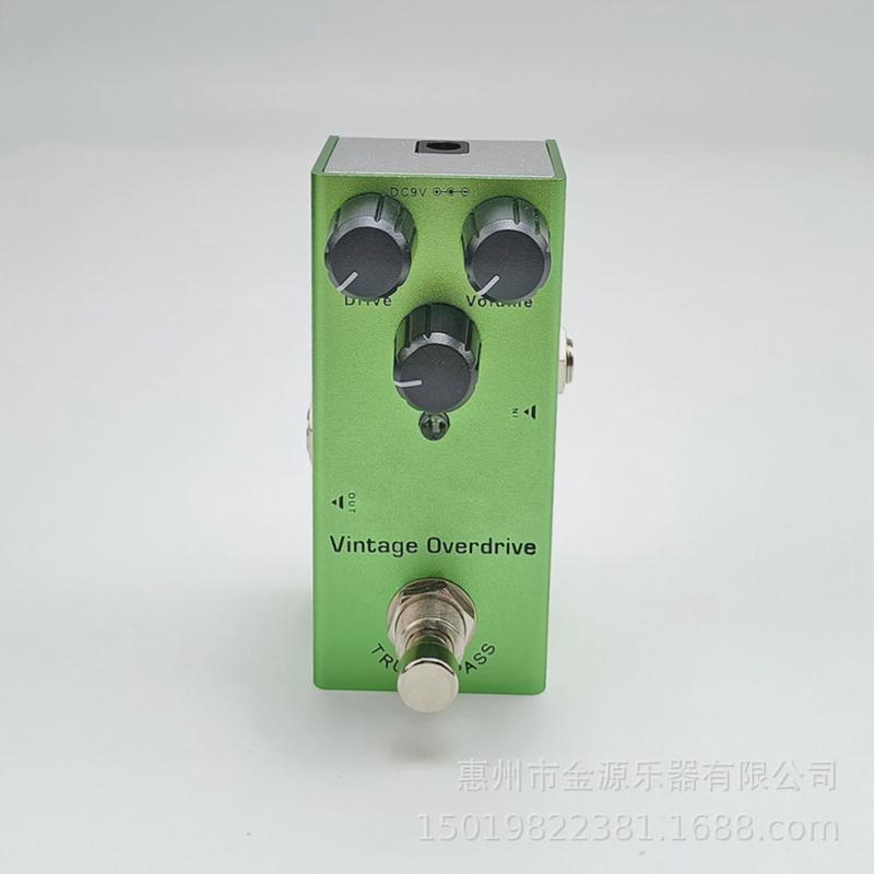 电吉他效果器单块效果器专业迷你颤音携带失真/过载/延时/合唱/易