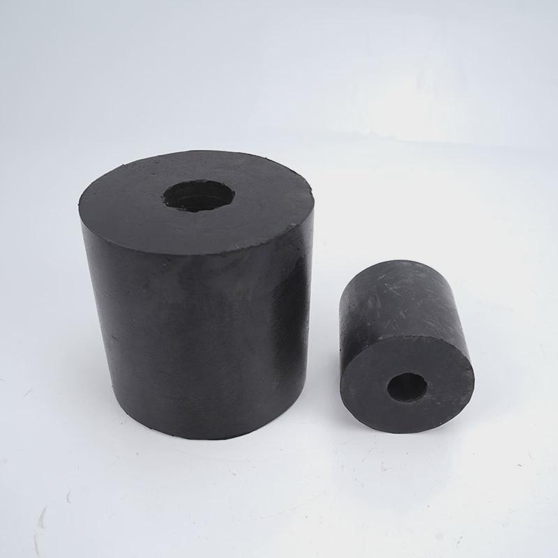 矿用降噪弹簧平台橡胶震动圆柱形振动筛橡胶弹簧配件减震垫块
