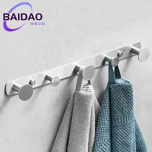 试衣间挂钩服装店更衣室挂衣钩不锈钢排钩免打孔女装店挂衣服衣勾