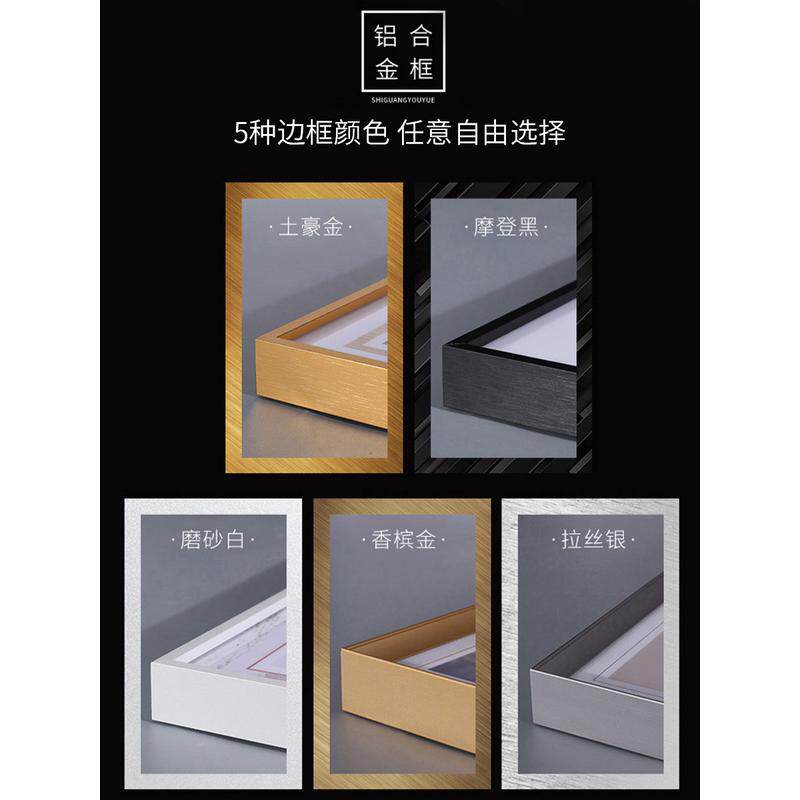 0wyv多宫格相框挂墙婚纱照放大照片制作结婚照做成水晶组合照片墙