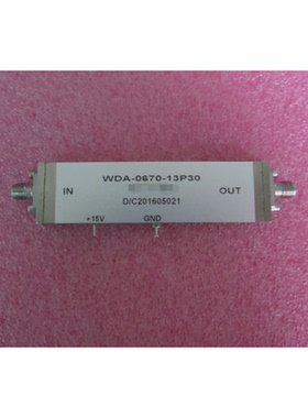 8-11GHz 28dB 30dBm 1W SMA 射频微波功率放大器 可提供测试图