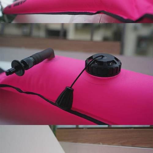 热销潜水象拔150*15cm嘴吹BCD管充气象拔救生圈浮潜夜潜潜水浮标