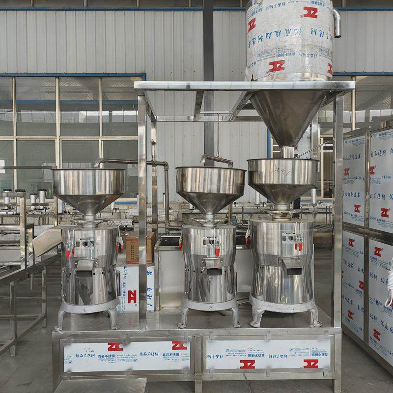 全自动不锈钢三联磨浆机真空上豆卧式搅渣豆浆细腻磨浆机,清洗/食品/商业设备,豆制品加工设备,淘宝优惠券,粉丝福利购,淘宝优惠卷