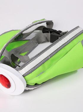 定做狗狗牵引绳充电款usc防挣脱透气狗胸背带反光伸缩遛狗绳亮光