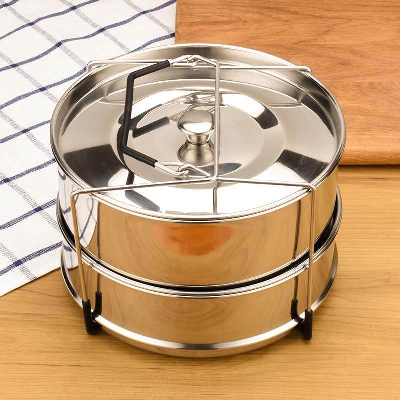不锈钢蒸格便携食格多功能蒸笼双层饭盒电饭锅提篮保温便当跨境,厨房/烹饪用具,蒸格/蒸片/蒸架,淘宝优惠券,粉丝福利购,淘宝优惠卷