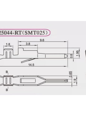接插件25056-RT压线簧片HX25044-RT  SMT025-RT  一盘8000只