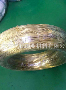 铜丝硬软线丝h62h65t2biy手工黄铜紫铜0.1mm-3.0mm原材料厂家批发