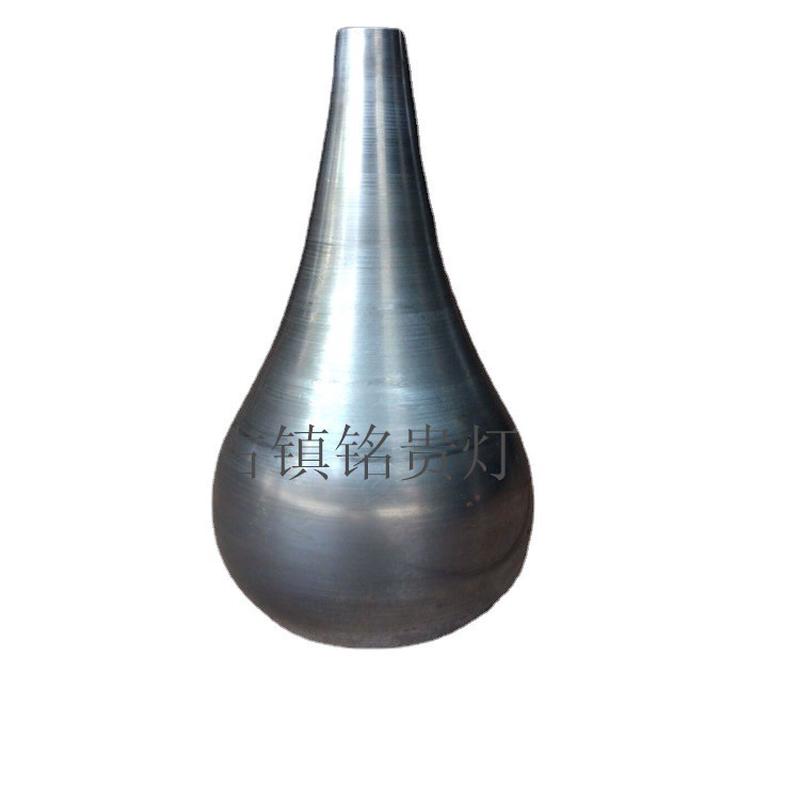 厂家直销客厅灯罩不锈钢配件底座小喇叭盘旋压茶几餐桌椅吧台底座