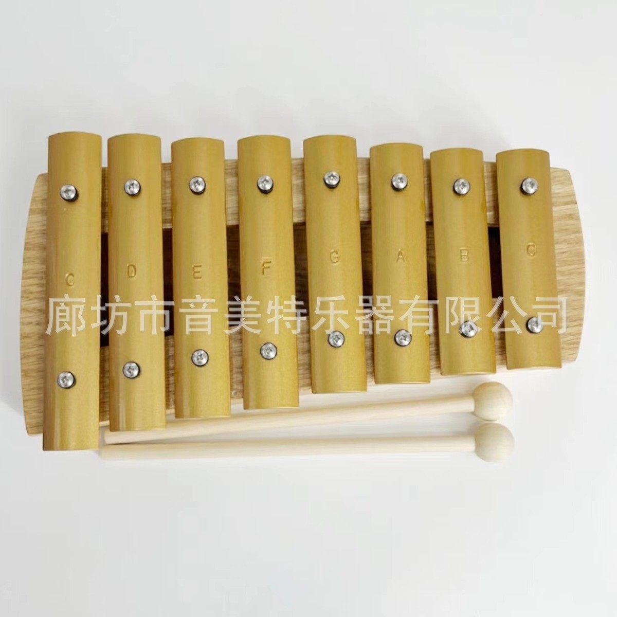 奥尔夫音乐教室教具8乐器铝板琴小钟琴8音琴幼教音教具