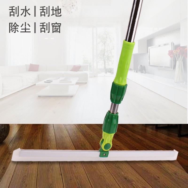 不锈钢硅胶地刮推水刮地器橡胶地板玻璃刮海绵刮刀酒店拖把一刮净