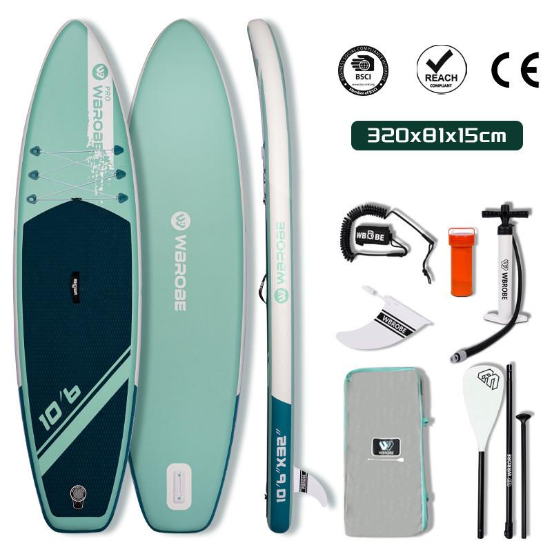 sup充气户外滑板站冲浪板立式竞速浆板专业水上漂流划水桨板