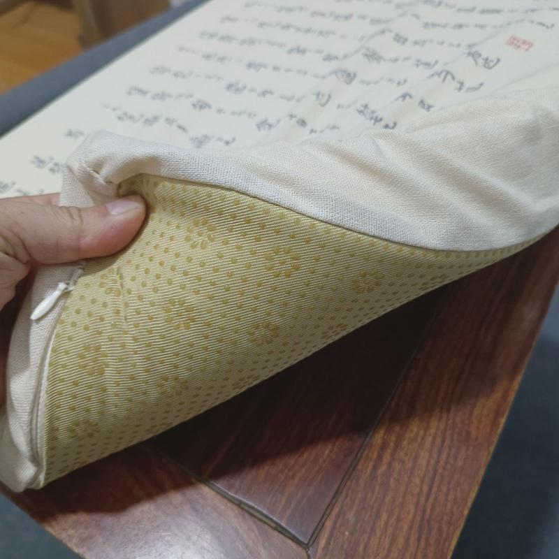 古琴坐垫棉麻防滑凳子榻榻米垫垫加厚柔软弹性可拆洗长坐垫