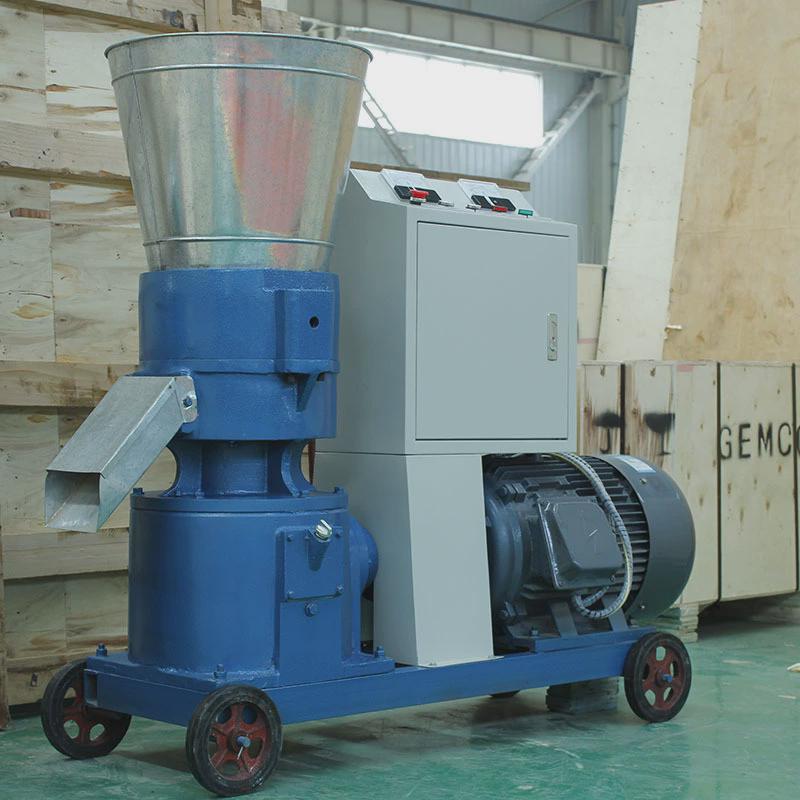 200型牛羊猪兔鱼鸭饲料颗粒机厂家供应养殖饲料机大中小型颗粒用