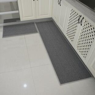 厨房地垫长条防滑脚垫吸水防油长方形垫子门厅入户门垫定制尺寸