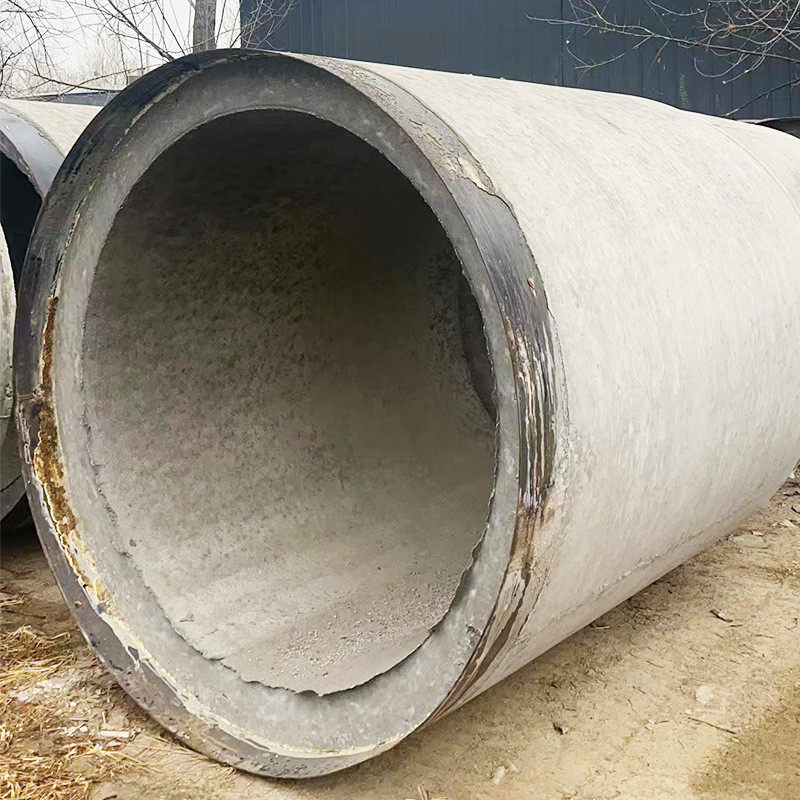 钢承口水泥管水泥管钢筋混凝土下水道钢排水管道承口顶管