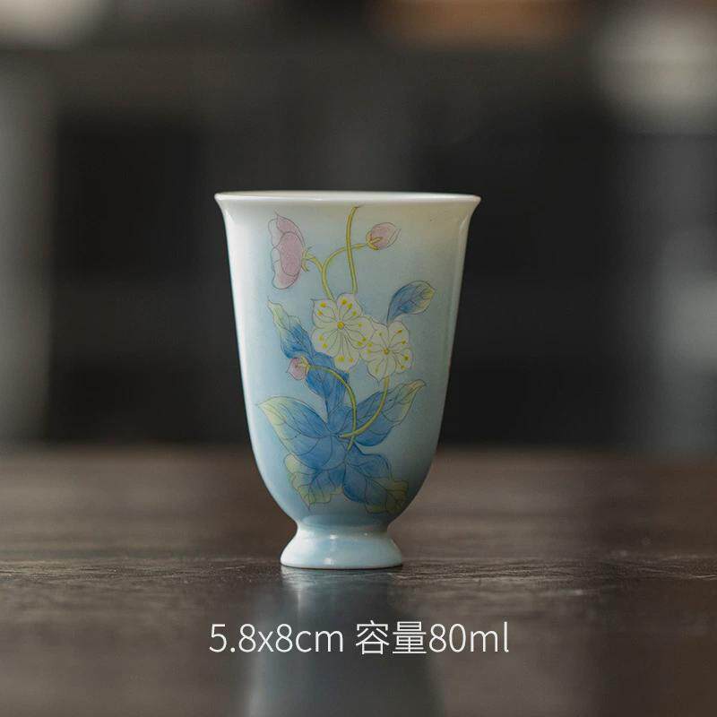 念瑶纯手工陶瓷大号主人杯日式闻香家用香品茗杯聚功夫茶具单杯