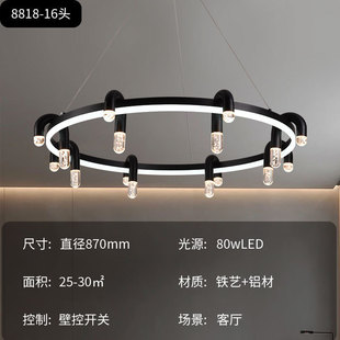 后现代北欧餐厅吊灯创意个性书房卧室艺术灯具民宿楼梯间服装店灯