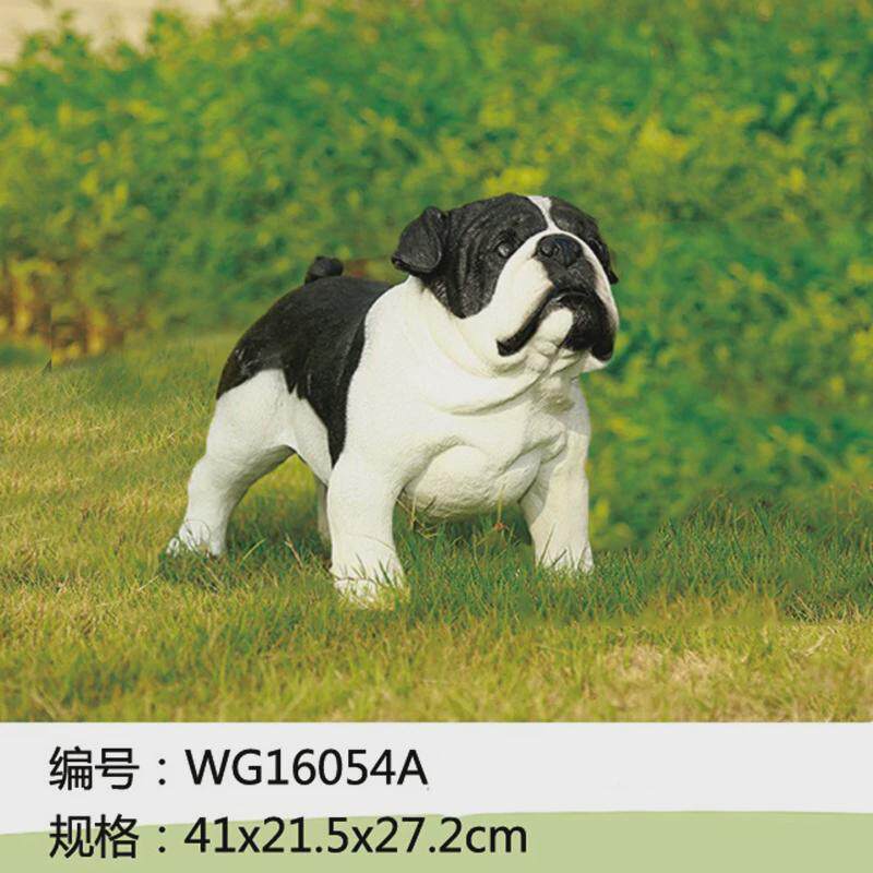 树脂玻璃钢仿真哈士奇狗狗摆件户外庭院花园直供景观装饰厂家动物