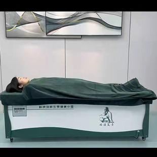 好货艾灸床专用毛巾浴巾毛毯墨绿咖啡色美容院养生馆理疗店足疗大