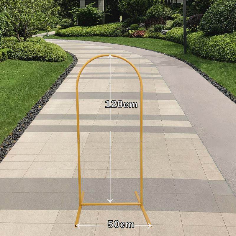 新款婚庆用品道具拱形拱门舞台背景迎宾装饰摆件婚礼铁艺花架架子