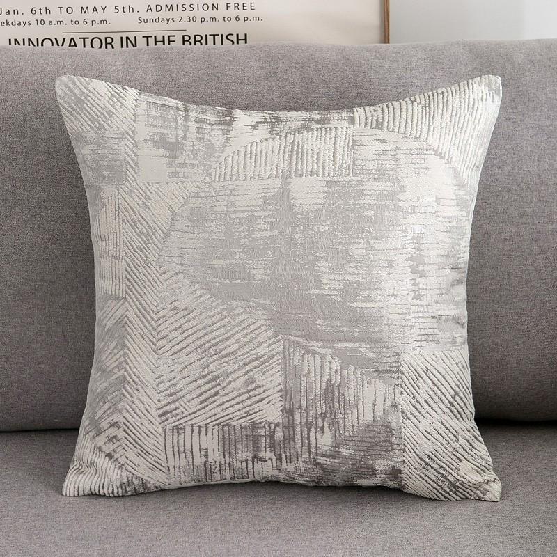 6b76沙发抱枕套2023长方形新款厚款55x55cm靠垫套子不含芯看电视