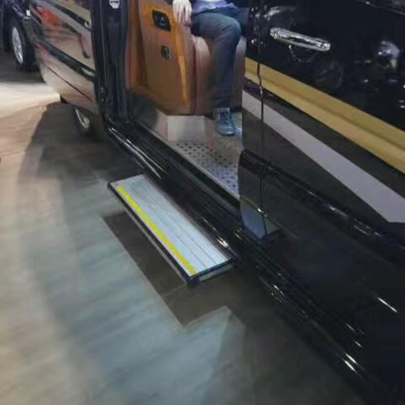 房车改装电动踏板大通v80御风宾依维柯斯全顺特星锐中门踏板