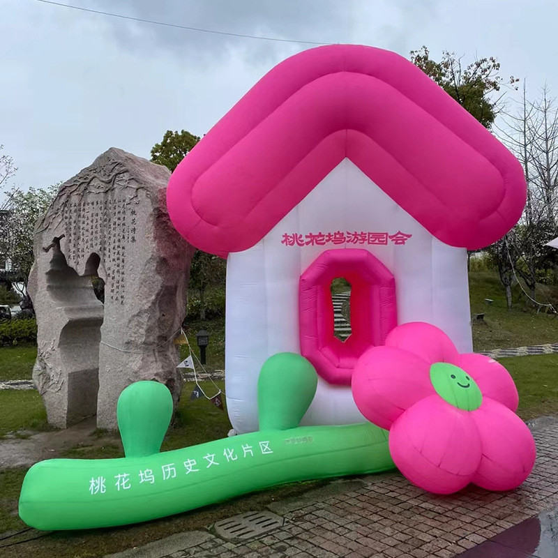 大型商场美陈充气水果气模仿真西瓜气模草莓广告仿真闭气水果模型