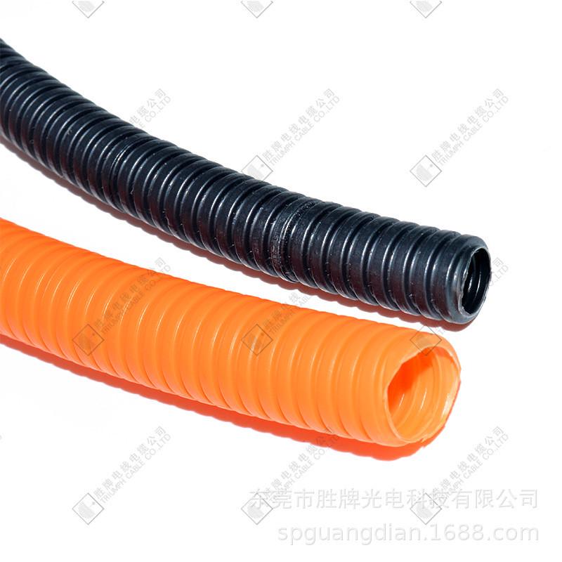 胜阻燃现货尼龙波纹管电线塑料波纹管牌波纹管ad12*15.8