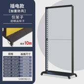 led移动软膜灯箱立式 广告招牌户外防水展示双面卡布灯箱发光落地