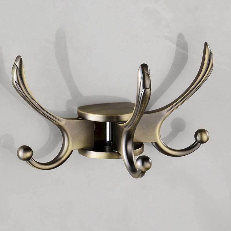 挂钩玄关镀铬旋转挂衣钩进门锌合金衣服挂钩壁挂墙壁衣柜衣帽钩,收纳整理,挂钩/粘钩,淘宝优惠券,粉丝福利购,淘宝优惠卷