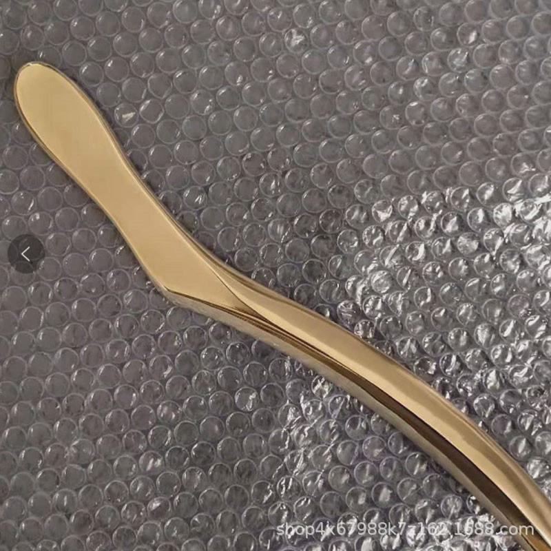 黄铜擀筋棒一根全身通用腿背部肩颈美容院刮痧棍杖富贵包家用按摩