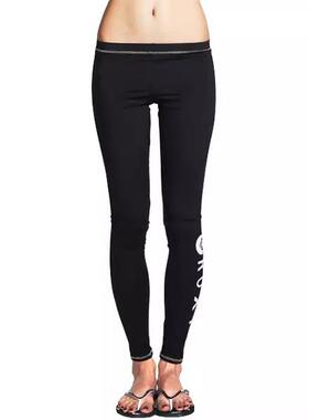 ROXY潜水服女士长袖分体上衣拉链防晒服速干冲浪衣滑水浮潜水母衣