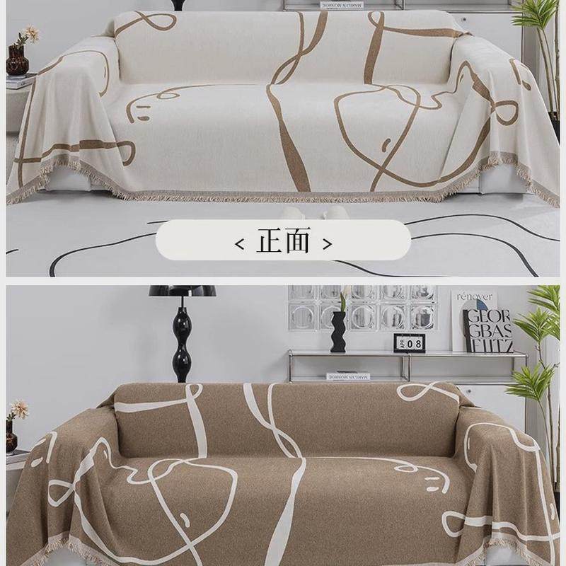 四季通用沙发盖布可铺可盖雪尼尔2023新款全盖沙发巾一片式坐垫子,居家布艺,沙发垫,淘宝优惠券,粉丝福利购,淘宝优惠卷