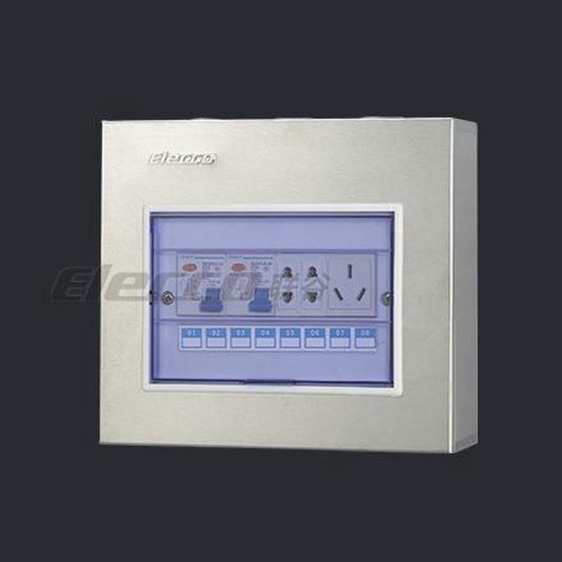 联谷直供不锈钢配电箱 PZ30照明箱20回路 DZ47空开关箱 防护箱20#