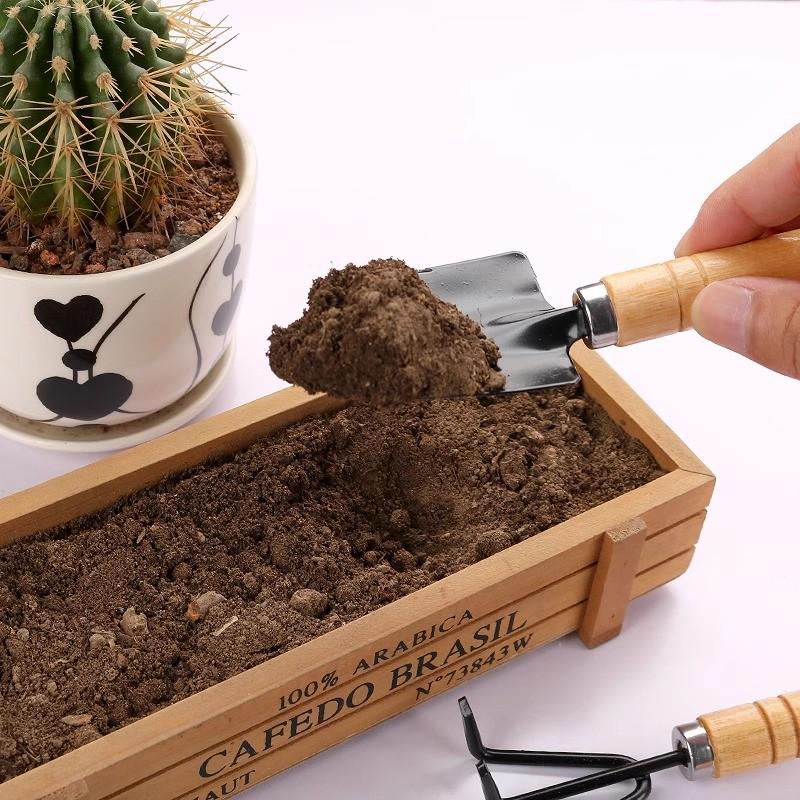 除草种花家用小铲子赶海园艺工具挖土养花种菜小铁锹工具套装