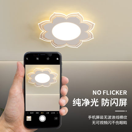 热销led花型灯大灯主吸顶灯客厅卧室灯灯具组合中山灯具厂直销