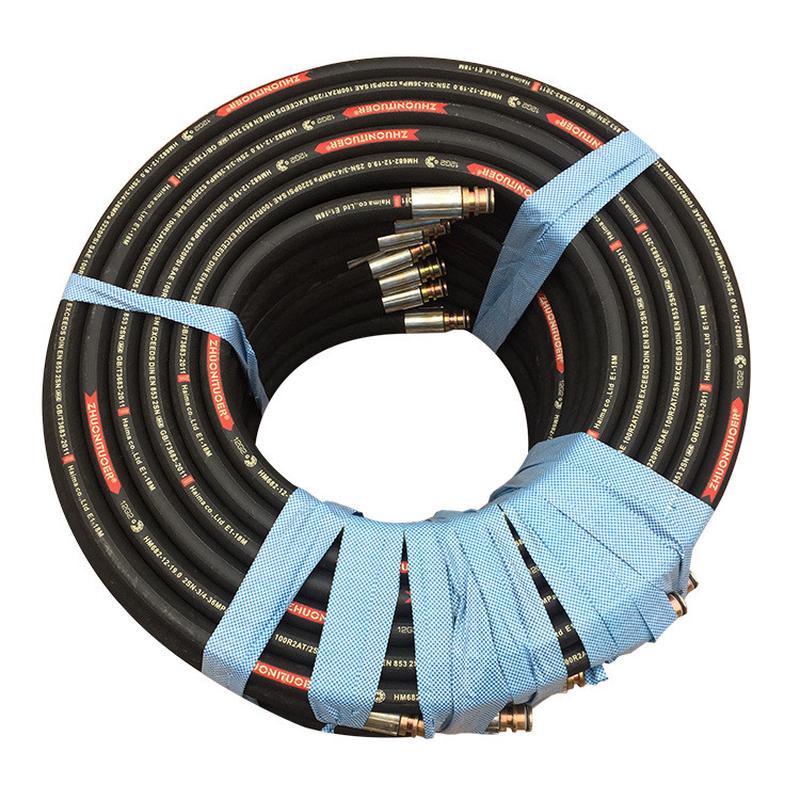 油田煤矿规格胶管大口径矿用管|多机械高压油管液压胶管