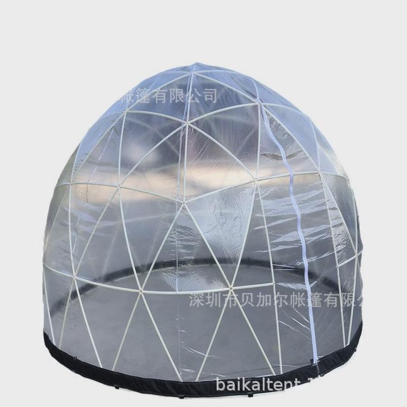 球型帐篷圆形星空房网红篷房全透明屋民宿酒店景区户外便携式abs
