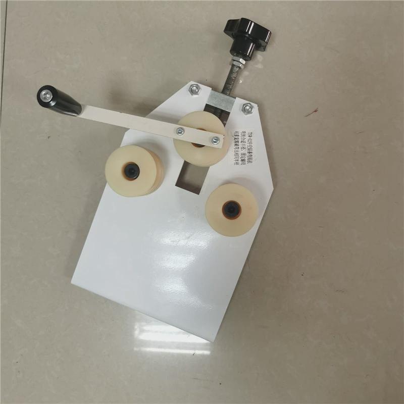 铝机条弯圆机手动铝条弯圆隔中空玻璃铝条弯弧机尼龙模具