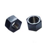 碳钢4.8级 12牙 本色 高度10 2020六角螺母 六角21边 英制