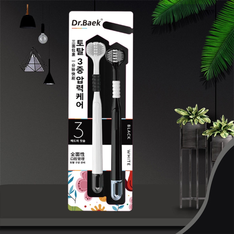 清洁牙刷排行榜热销榜正品官方旗舰店品牌三面牙刷成人家用清洁护