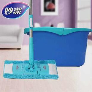 xei3平板拖把木地板磁砖旋转甩水免手洗尘推平易净巧炫拖替换