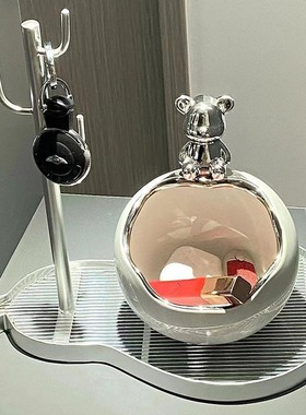 63nins风入户鞋柜放钥匙收纳入门装饰摆件玄关桌面前台家用乔迁新