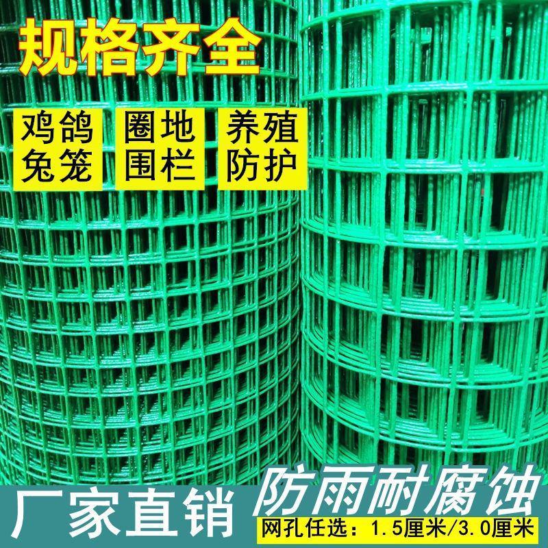 养鸡鸭鹅养殖网小孔防锈铁丝网菜园果园围栏防鼠猫鸽笼阳台防护网